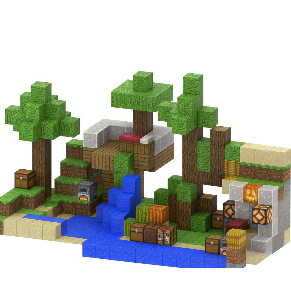 KC 마크 자석 블럭 마그네틱 큐브 피규어 마인크래프트 장난감 웰키, 1개 127,000원