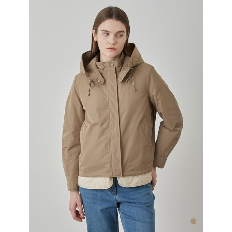 웰메이드 인디안 데일리스트 무퀼팅 후드 패딩_MDEKA5SC361 138,000원