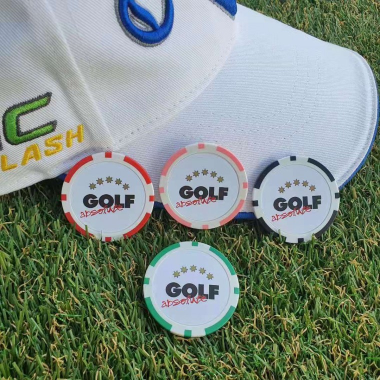 파크골프 카지노칩 볼마커+자석클립 라운딩 필드용품 골프 악세사리 7,030원