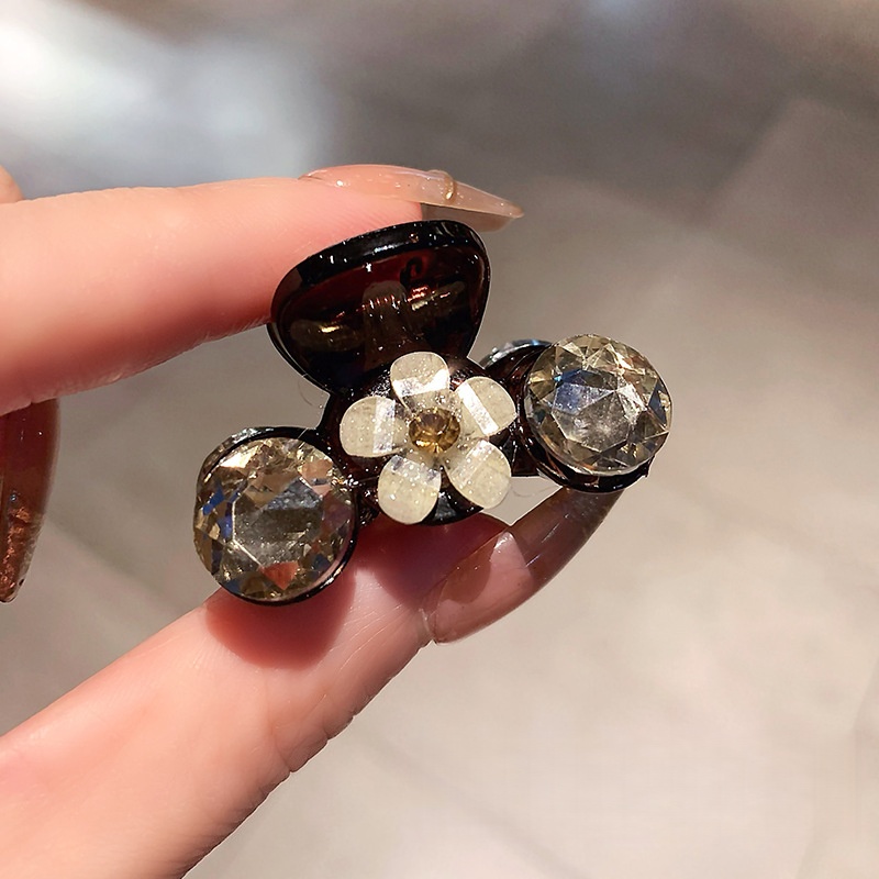 도니주니 플라워 크라스탈 미니 헤어 집게핀 9,900원