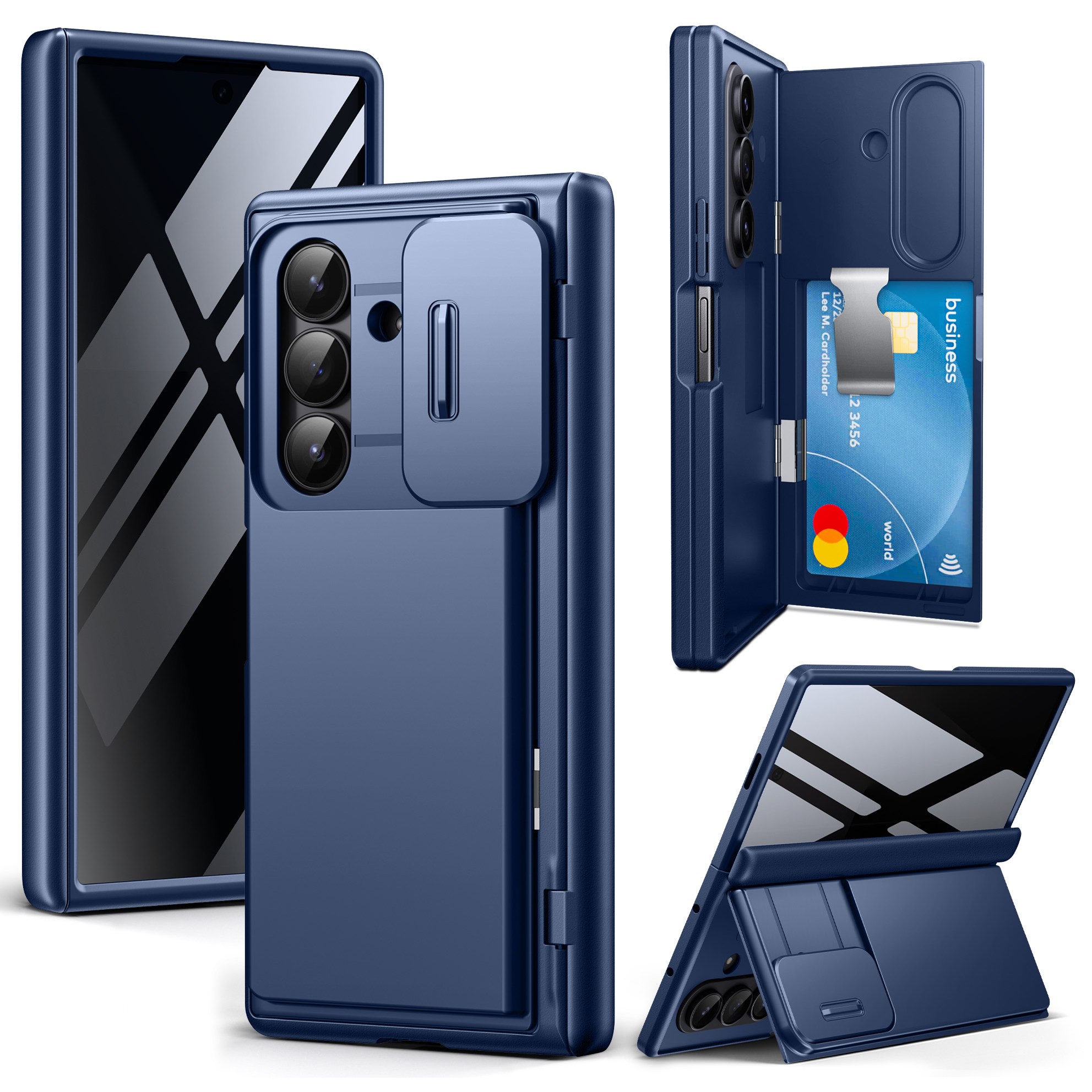 모보시 자동 힌지보호 카드 수납 카메라 보호 거치대 휴대폰 케이스 80,150원