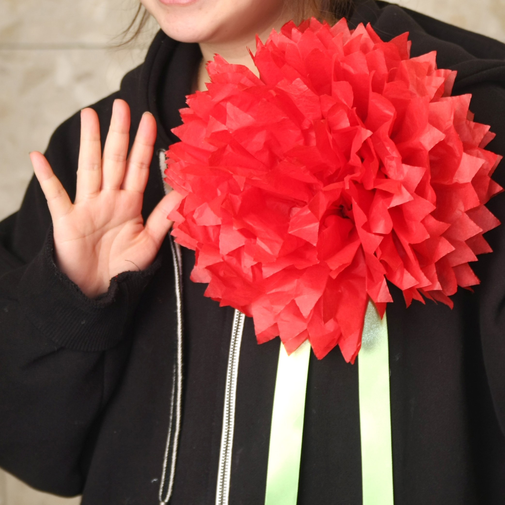 대형 소형 종이 카네이션 만들기 스승의날 어버이날 만들기수업 1,250원