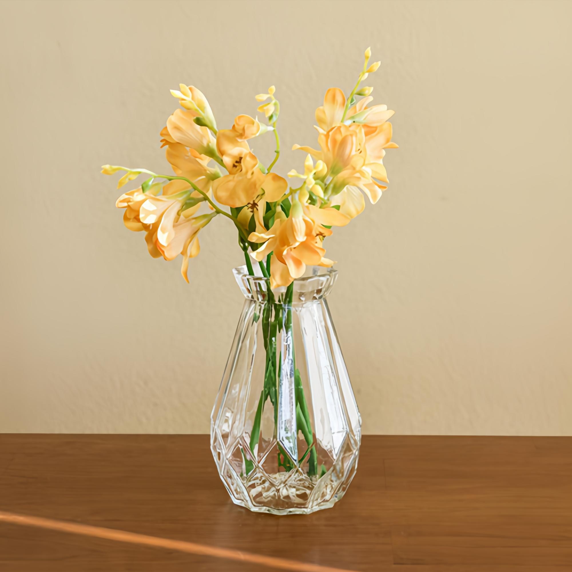 앙플랜트 크리스탈 다이아 커팅 꽃병 3,990원