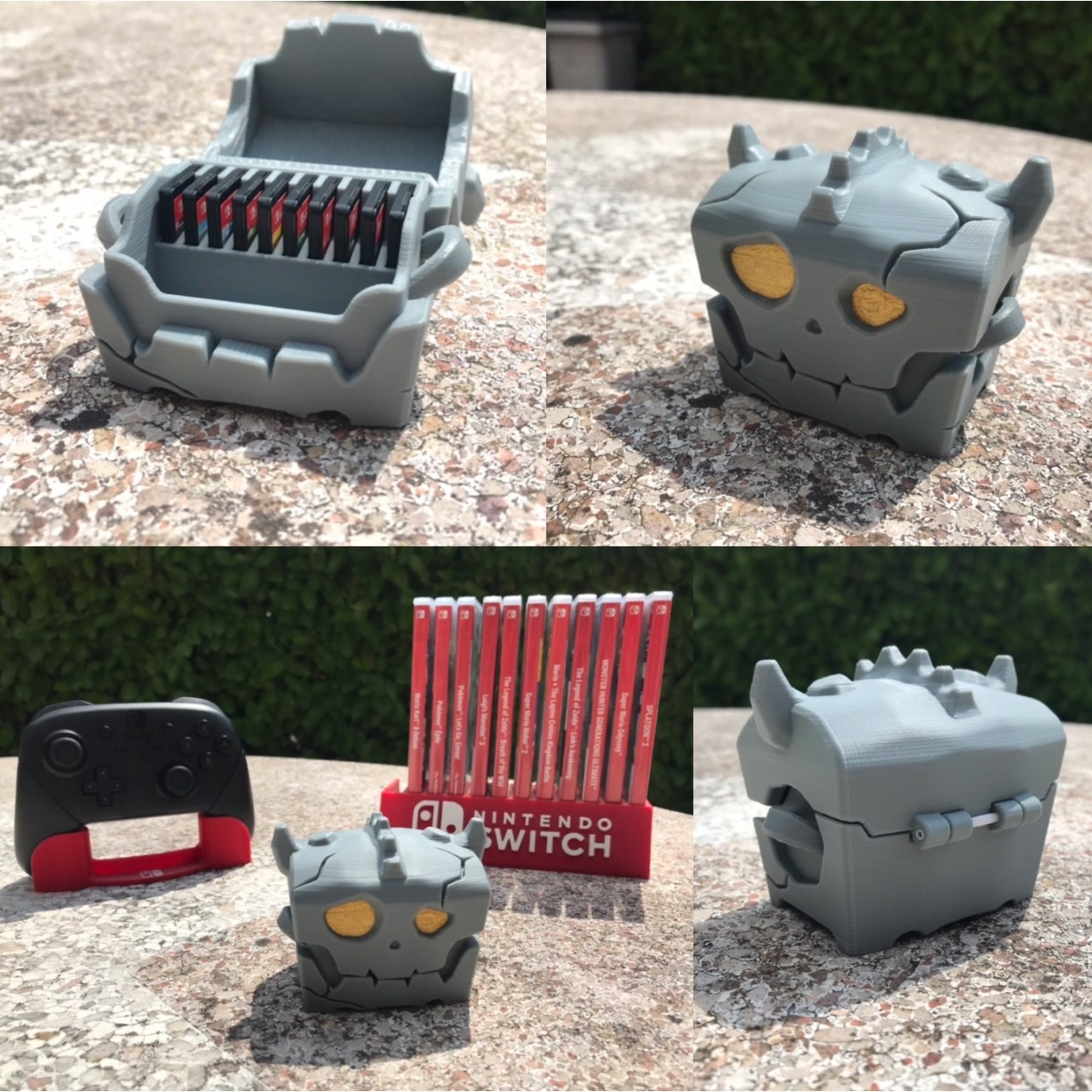 닌텐도스위치 칩 카트리지 보관함 케이스 젤다의 전설 보물 상자 17,800원