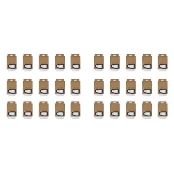 JS 샤오미 호환 Roborock H7 진공 청소기용 부직포 원단 먼지 봉투, 전문 교체 액세서리 부품, 30 개 56,000원