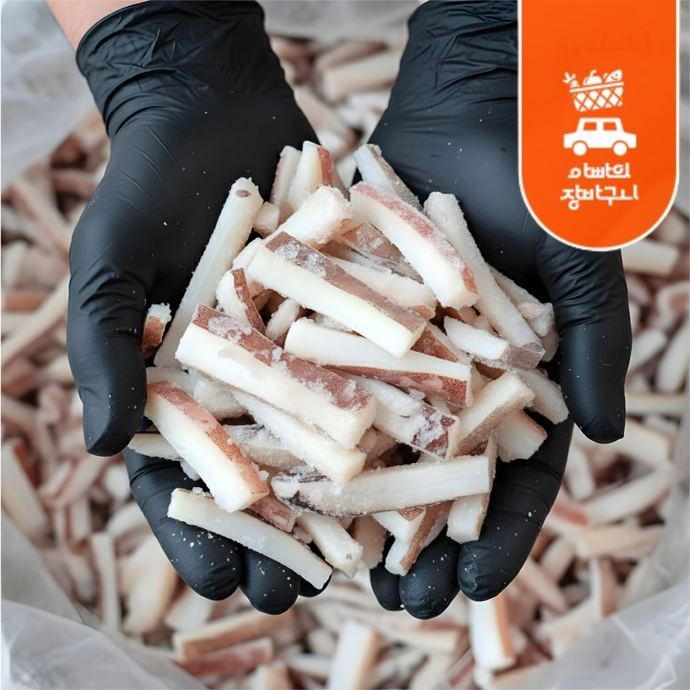 대왕오징어 귀채 4kg 무라 냉동오징어채 무라사키 벌크 튀김용 볶음용 대용량 31,600원