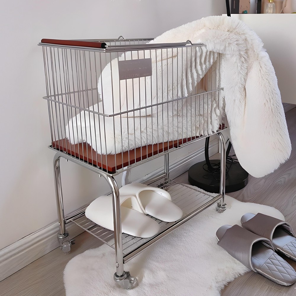 철제 이동식 트롤리 수납카트 바퀴형 빨래바구니 59,910원