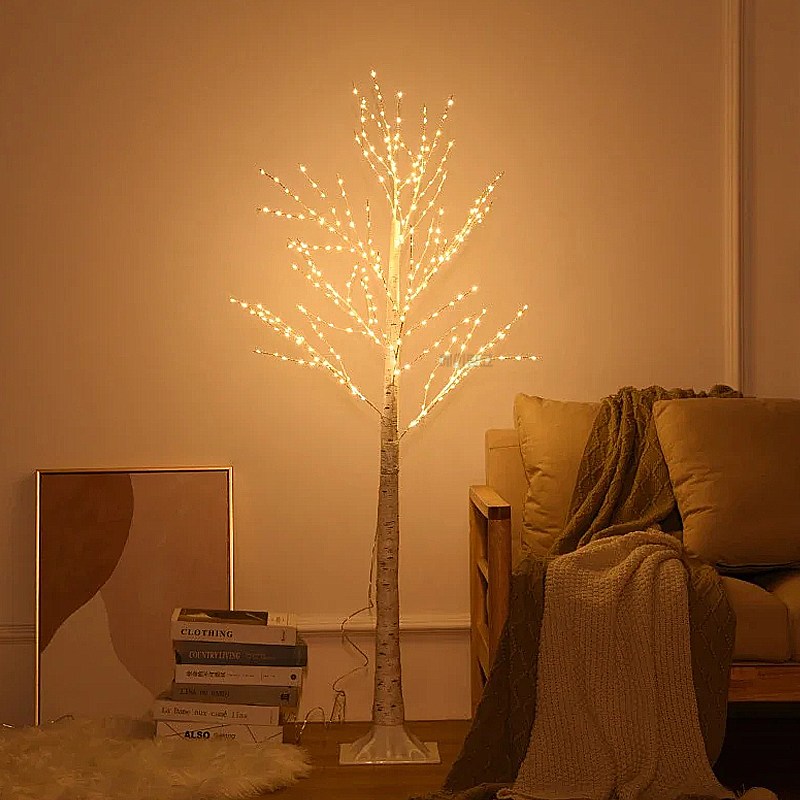 LED 겨울나무 크리스마스 조명 무드등 예쁜조명 자작나무 인테리어 장스탠드 까페조명 단스탠드 WT-120, 1개 21,390원