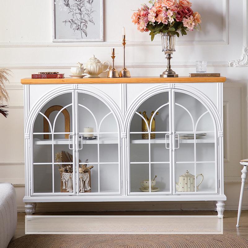 빈티지 그릇장 화이트 유럽 엔틱 찬장 진열장 식기 A2357 603,000원