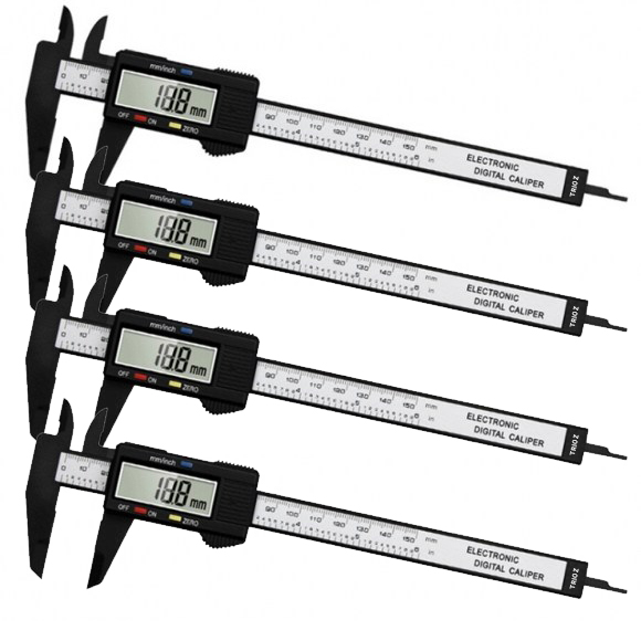 트리오즈 디지털 캘리퍼스 블랙 18,000원