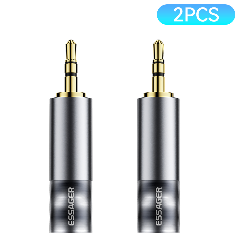 Essager 3.5mm to 6.5mm TRS 오디오 케이블 2개입, 2개, 6.5mm-3.5mm 23,750원