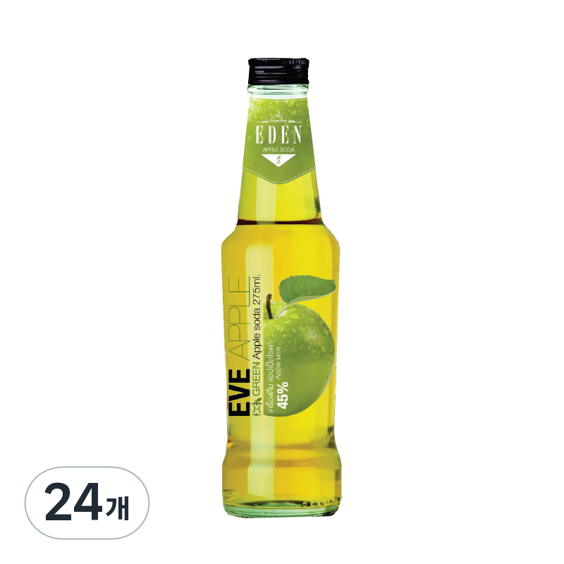 에덴 이브 청사과 스파클링, 275ml, 24개 38,930원