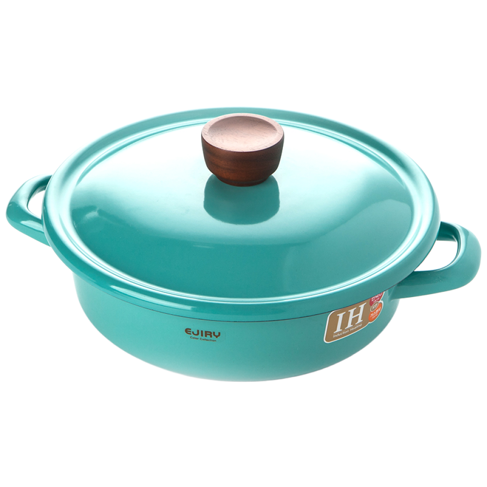 에지리 컬러콜렉션 글래이지팟 범랑냄비 2.3L 22전골냄비 60,000원