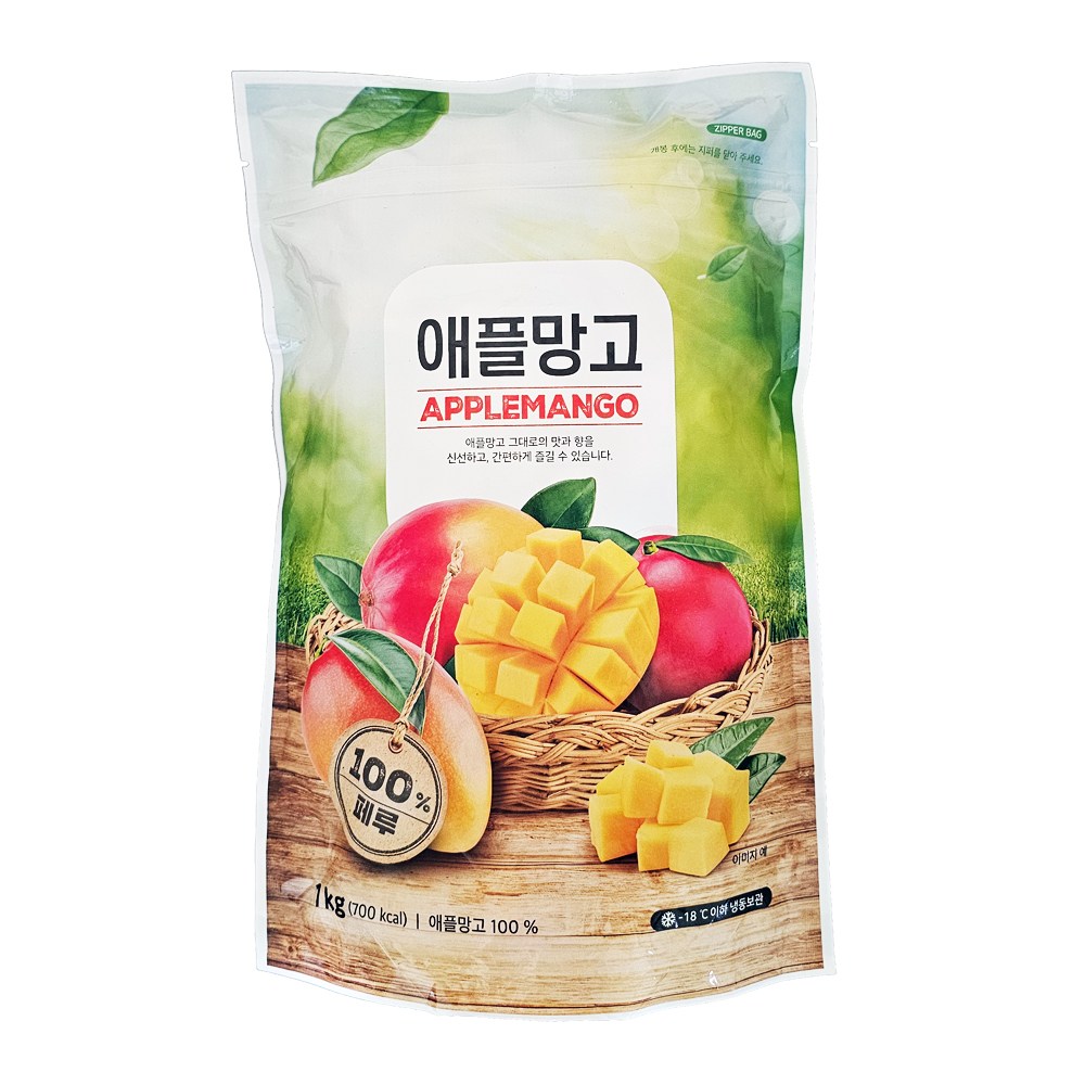 뉴뜨레 냉동애플망고 청크/ 페루산 다이스컷 31,500원