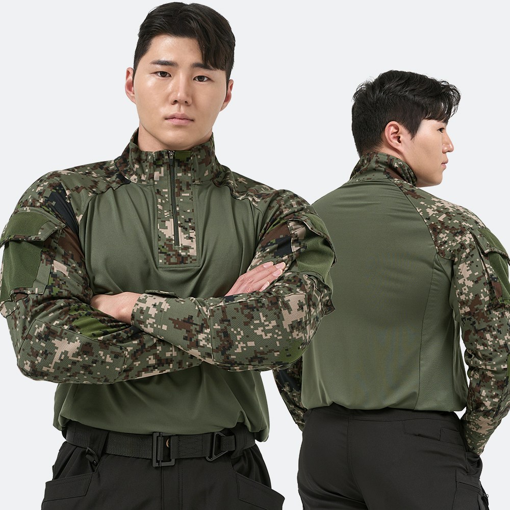 4GN 국산 고급 밀리터리 택티컬 컴뱃셔츠 디지털 43,900원