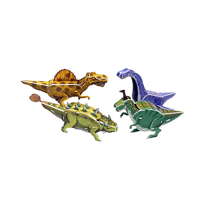 크래커플러스 공룡 시리즈Ⅱ, 49피스, 혼합 색상, 1세트 7,200원