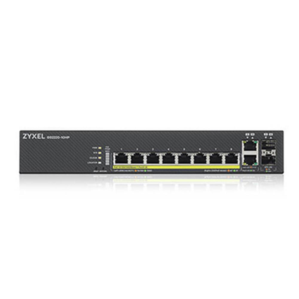 ZyXEL 자이젤 GS2220-10HP L2 8포트 스위칭허브 PoE+ 2UTP+2SFP, 단일상품, 1개 1,460,000원