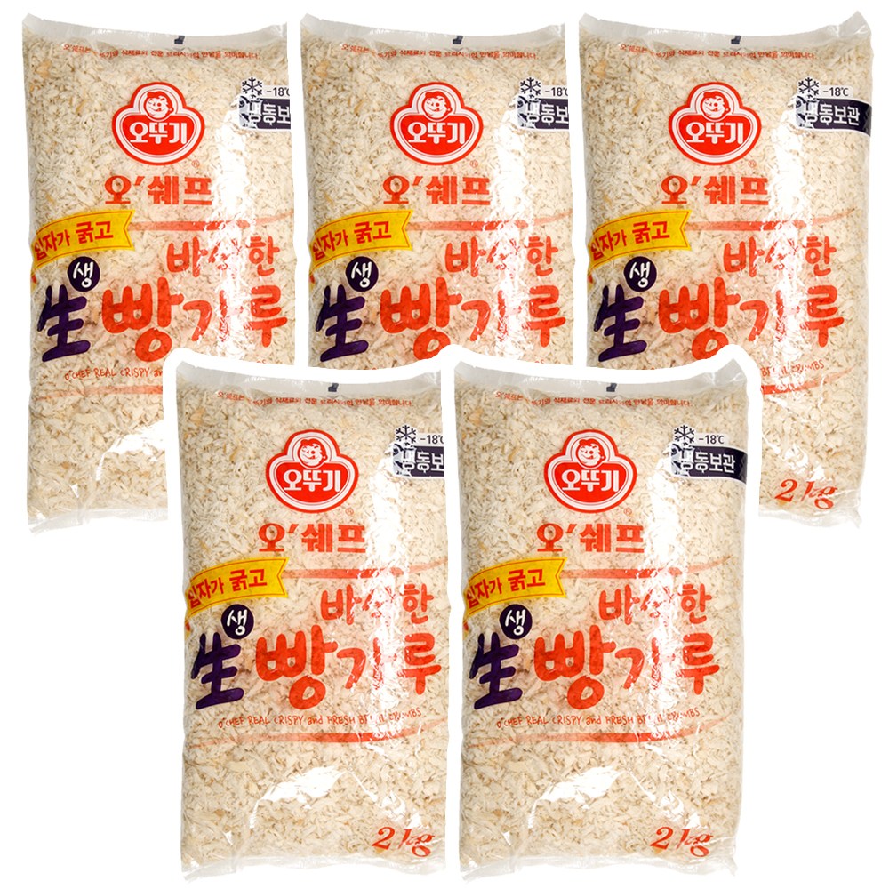 오뚜기 오쉐프 입자가 굵고 바삭한 생빵가루 2kg 48,200원