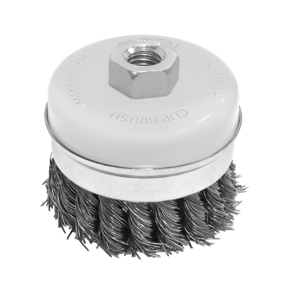 알덴/컵브러쉬(스텐) CUP4-C 그라인더용 녹제거용 스텐연마용, 1개 5,400원