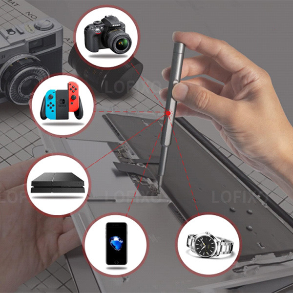 노트북 핸드폰 시계 안경 수리용 강화코팅 초정밀 십자 일자 별모양 드라이버 24p 8,190원