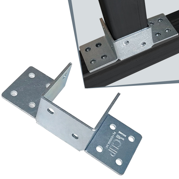 E형 사각파이프조인트 25 30 40 50 75 100 각파이프 각관 연결 스틸 조인트 브라켓 1,650원