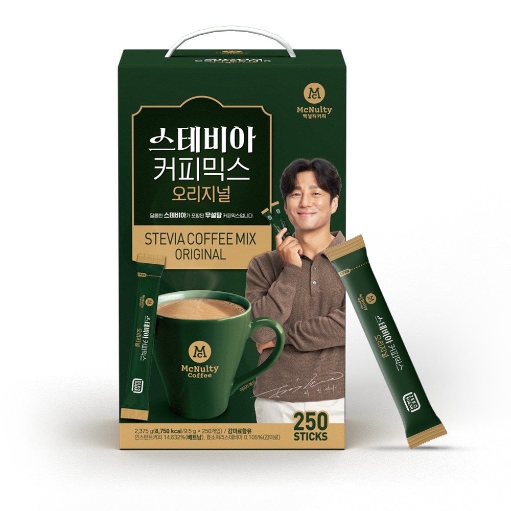 맥널티커피 스테비아 커피믹스 42,890원