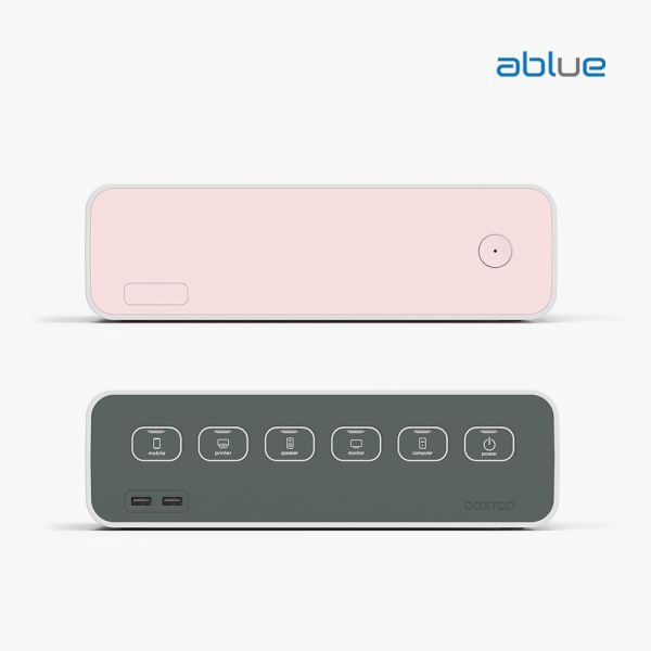 에이블루 박스탭 디자인 멀티탭 콘센트 케이블 전선 정리함 원스위치 일반형 (AB501) 67,300원