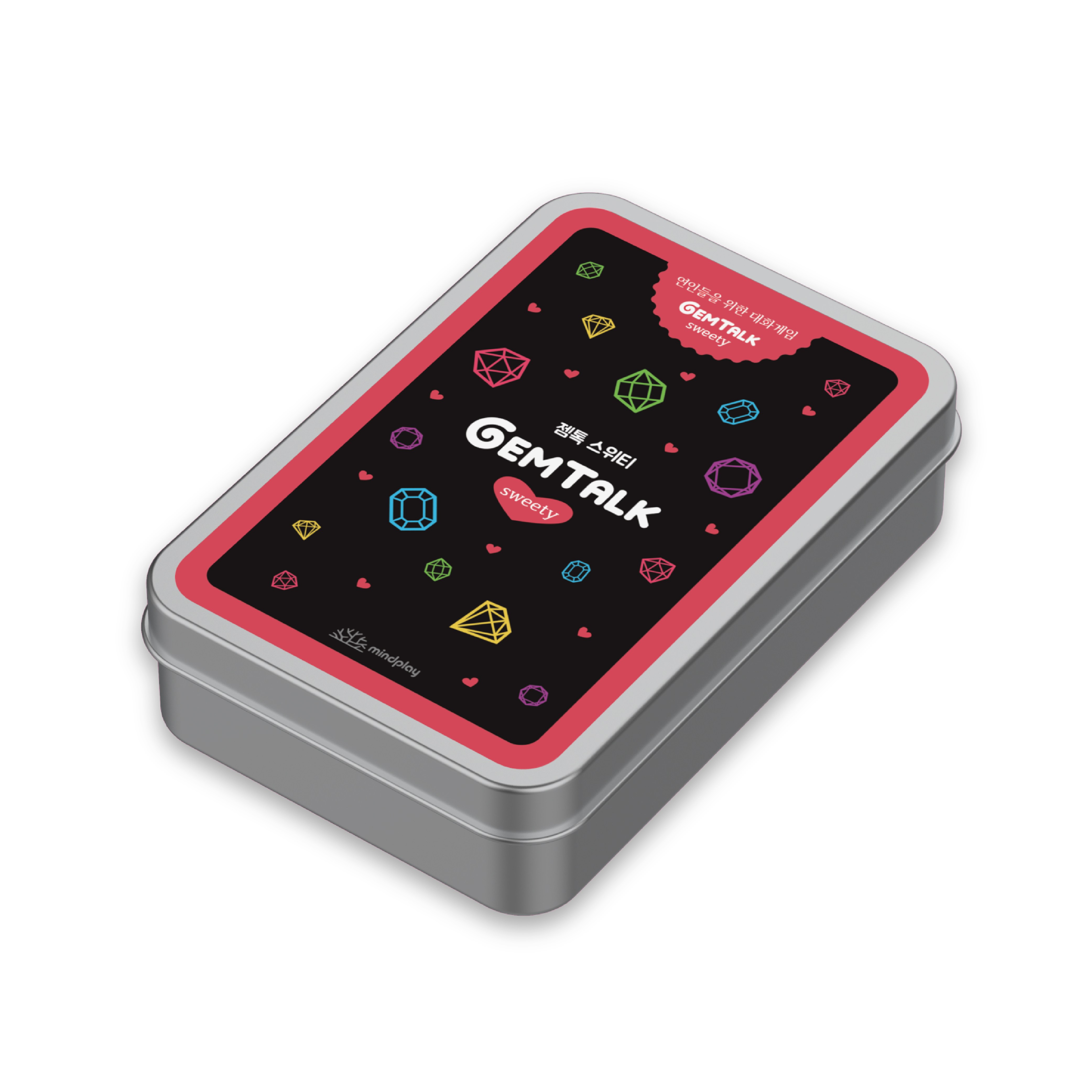 마인드플레이 젬톡 스위티 연인들을 위한 질문카드 커플게임 대화게임, 혼합색상, 1개 13,900원
