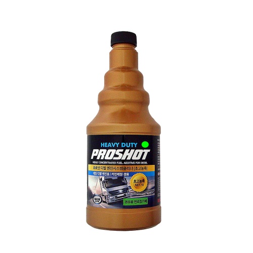 대형 트럭 중장비 디젤 엔진 초고농축형 인젝터 클리너 매연배출 차단 경유 연료첨가제 프로샷 1L 25,000원