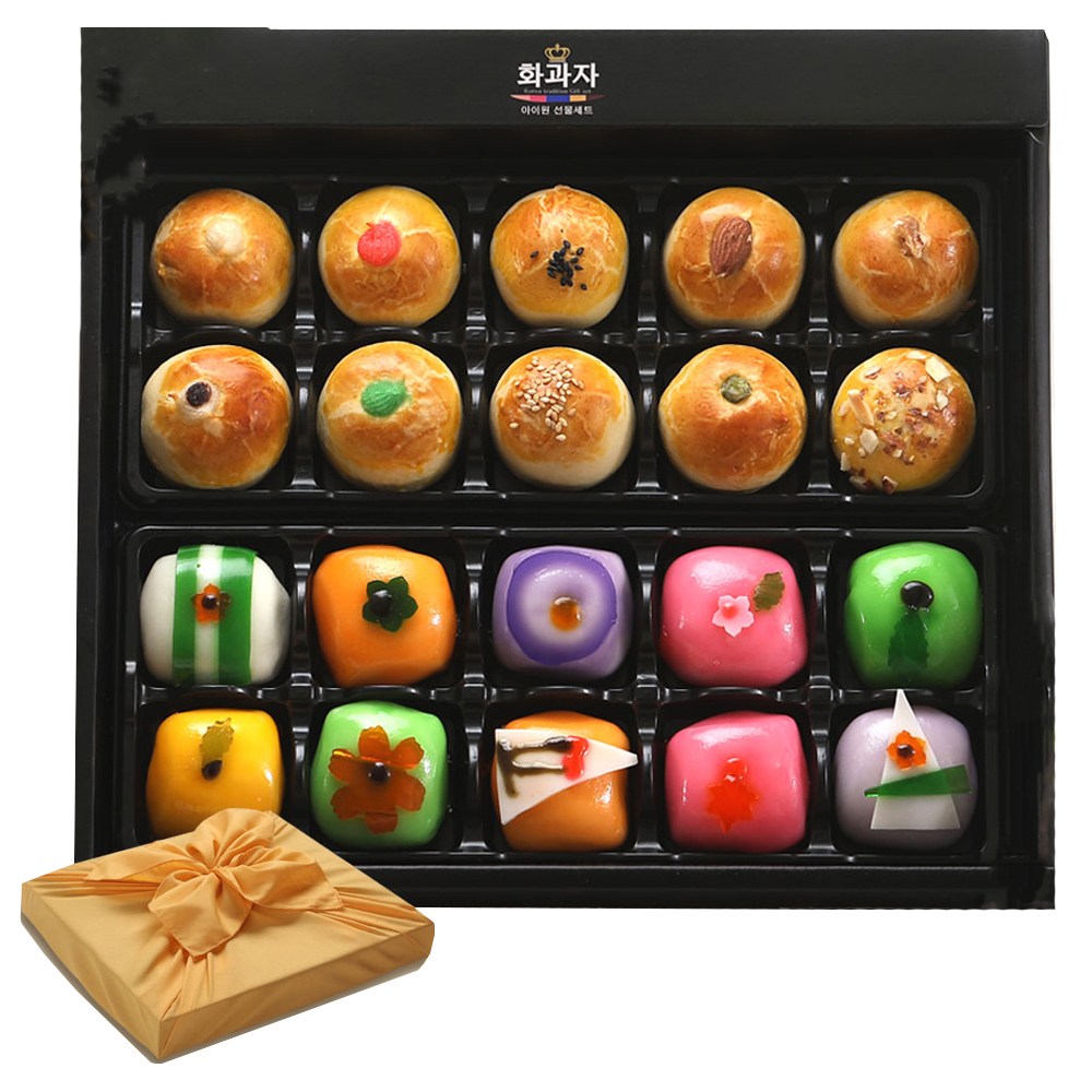 엠케이크 아이원 만주 10구 화과자 10구 혼합 선물세트 [냉매포장 별도구매상품], 900g, 1개 25,500원