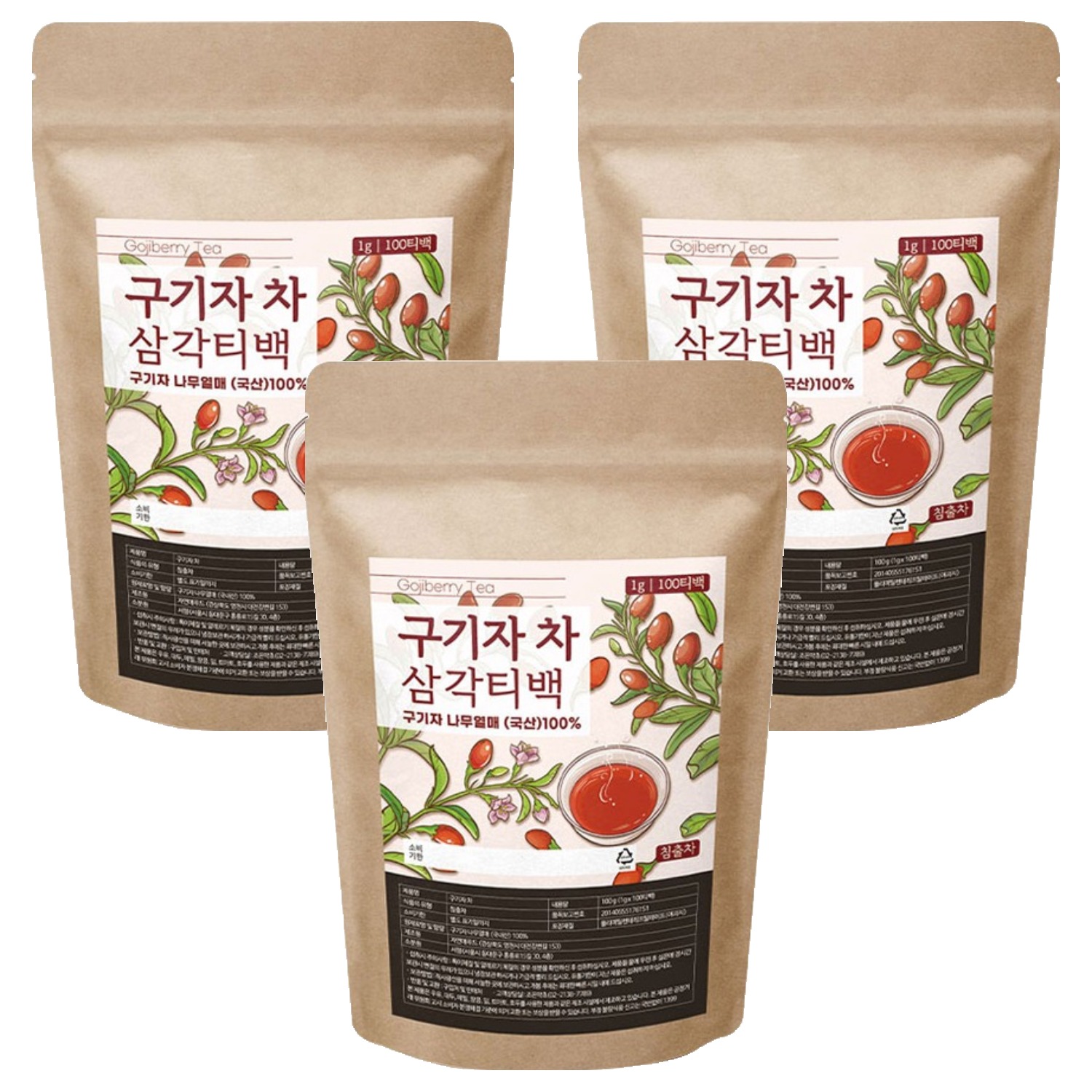 조은약초 구기자 차, 1g, 100개입, 3개 34,160원