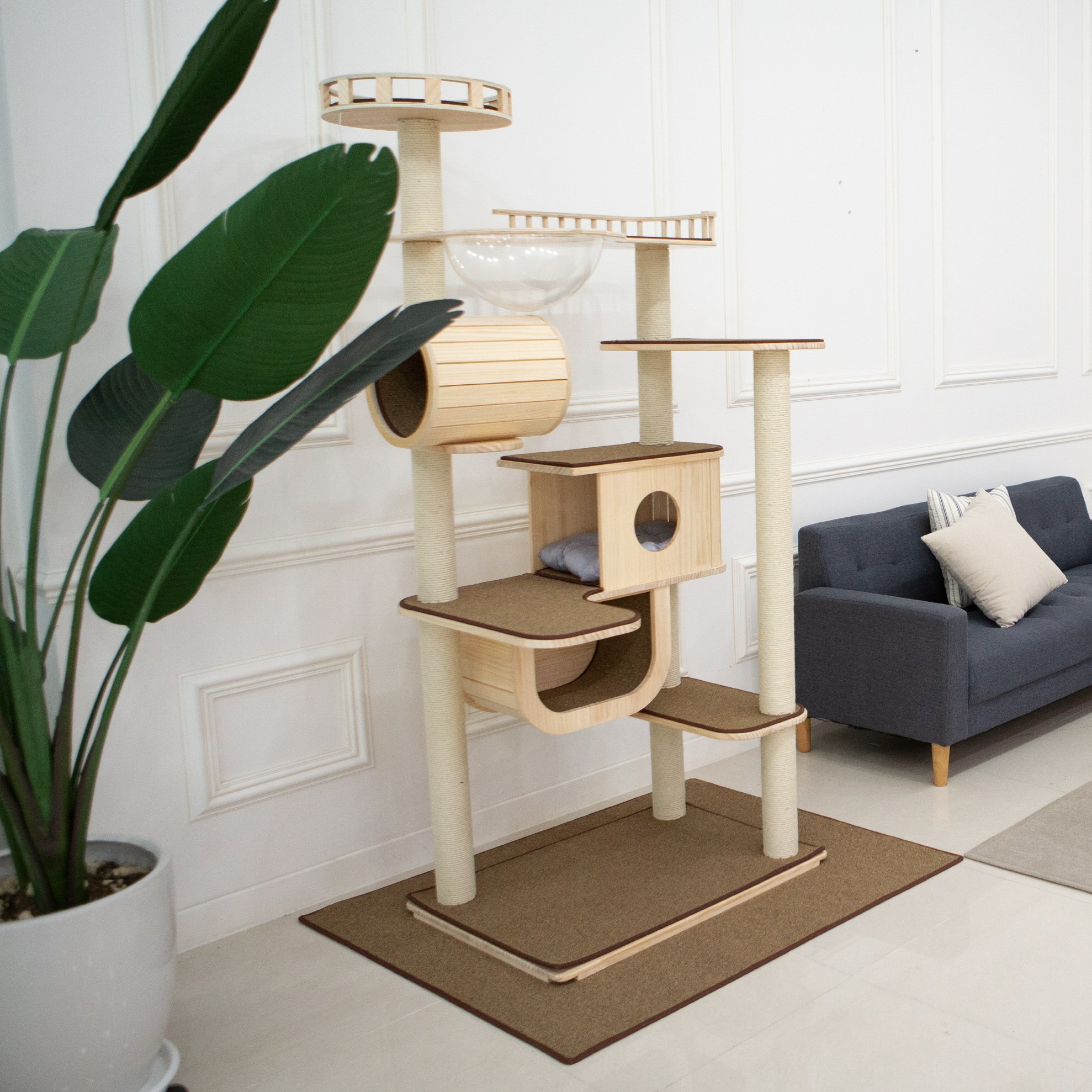 가르르 원목 고양이 캣타워 캣폴 갤럭시 캣타워 398,000원