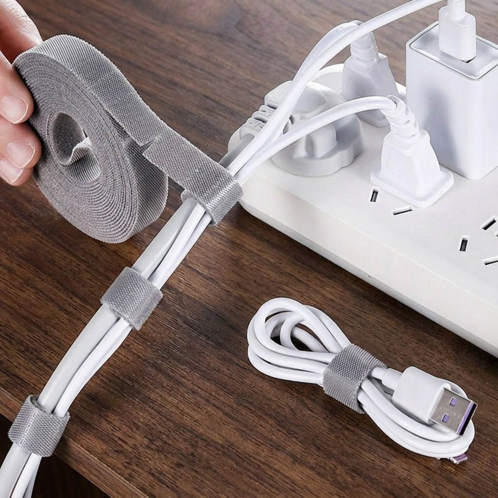 에이솜 뜯어쓰는 전선정리 선정리 벨크로 케이블 타이 4,800원