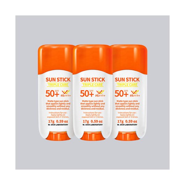 테온셀 W.피부연구소 트리플케어 선스틱 17g x2 30,000원