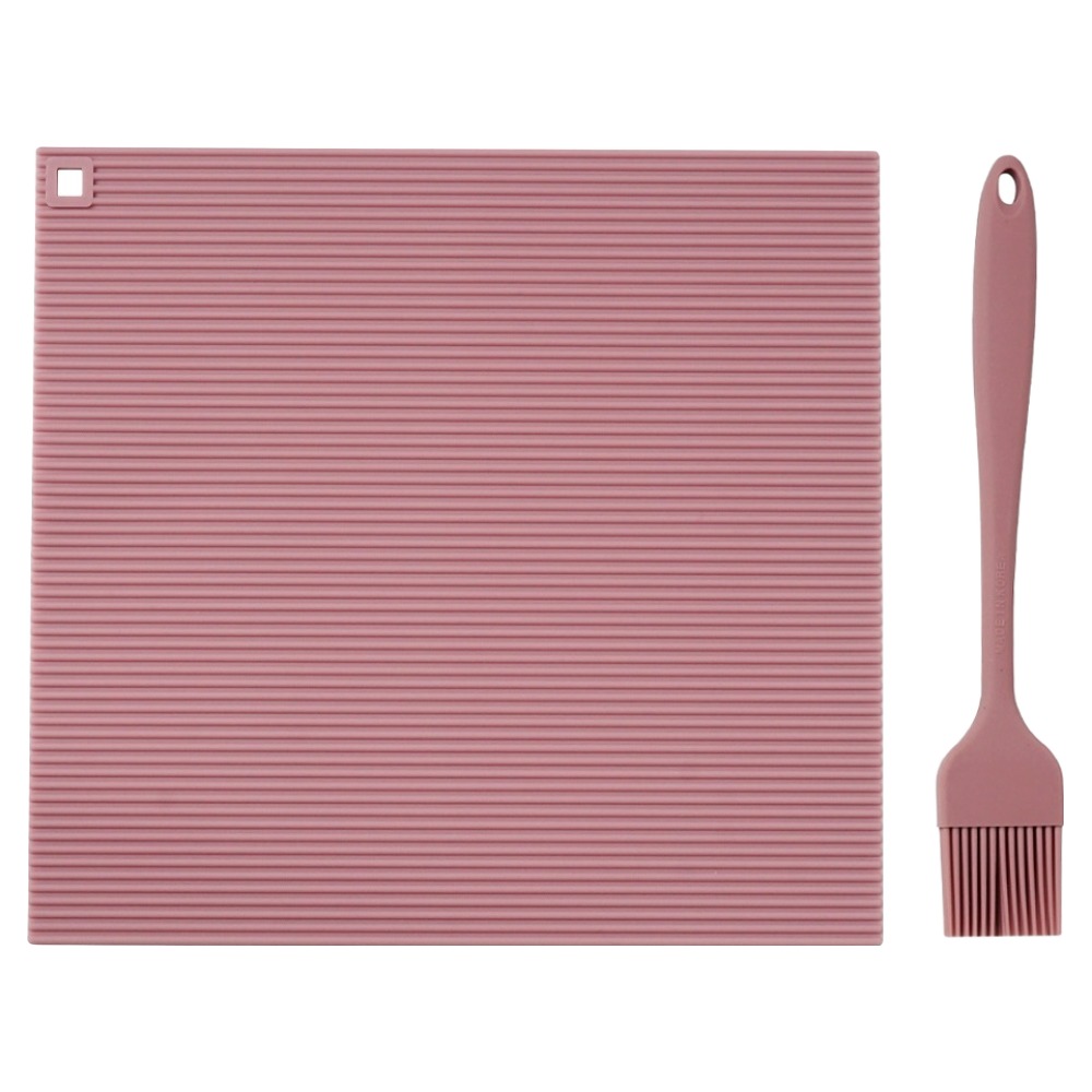 실리가든 국산 실리콘 김발 김밥말이+오일브러쉬 세트 9,250원