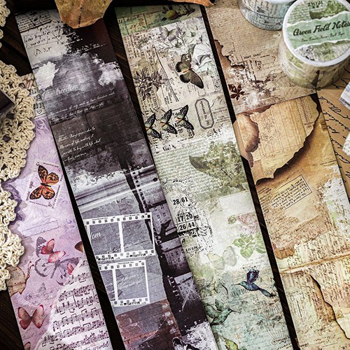 앨리스앤 빈티지 다꾸 롤스티커 마테 올드타임 시리즈, 1개, 브라운 (HR288) 5,800원