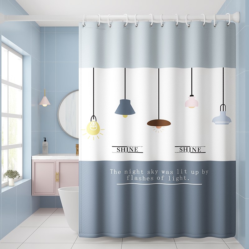 샤워 커튼 욕실 샤워 커튼 패브릭 샤워 커튼 화장실 파티션 가림막 커튼 고급 방수 샤워 커튼 곰팡이 방지 배리어 커튼 다용도 샤워커튼 17,800원