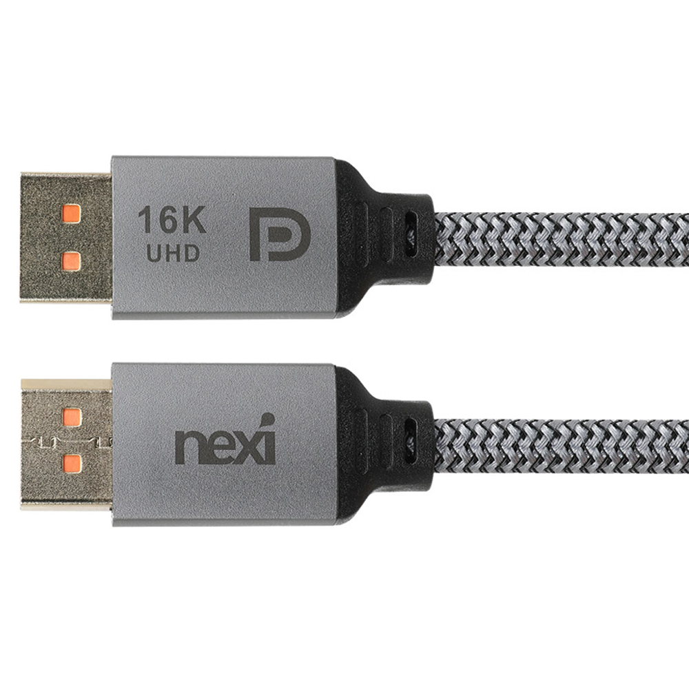 넥시 16K 60Hz DP 2.1 케이블 NX-DPDP21C, 1개, 1m 8,900원