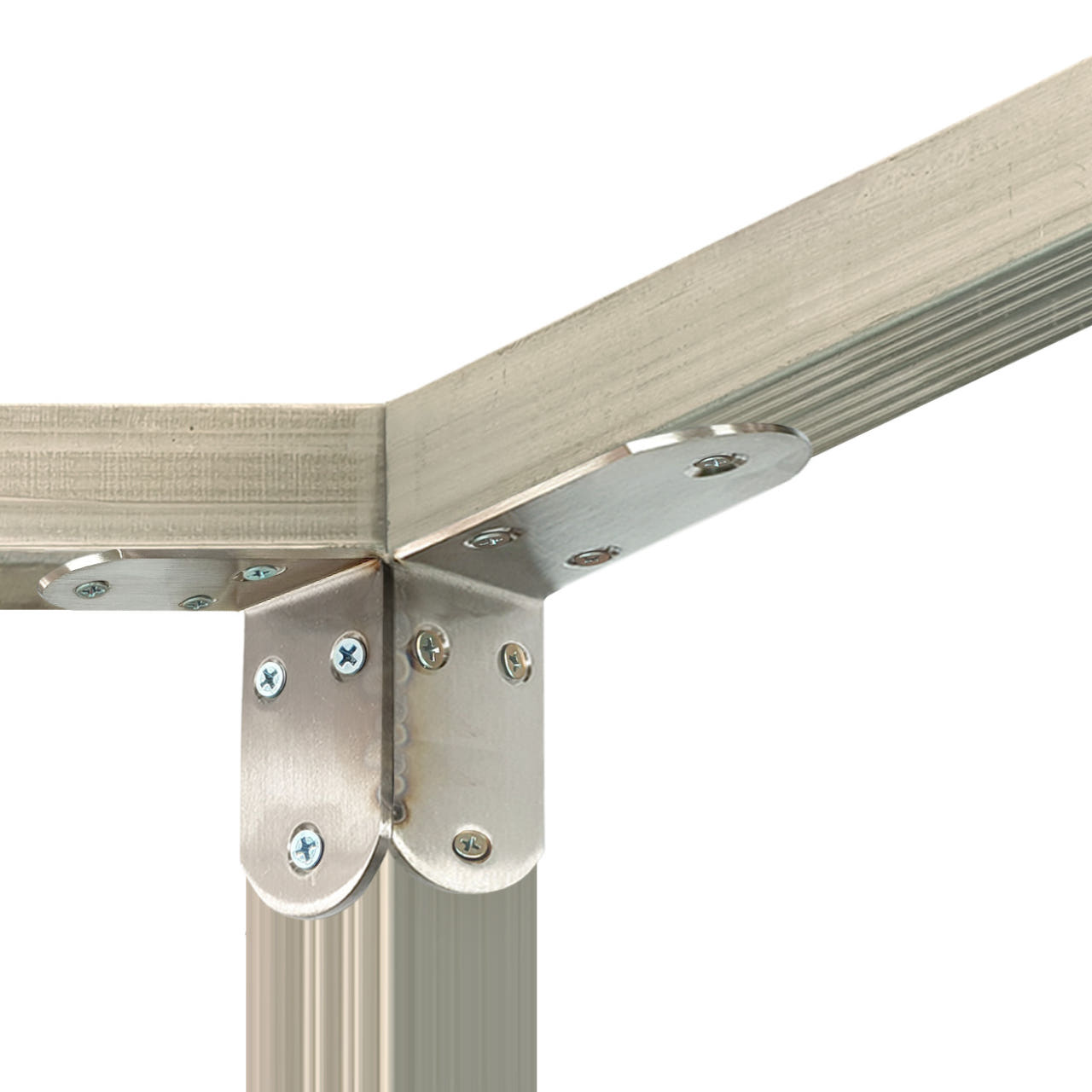 지붕공사 보강철물 경사 꺽쇠 앵글 가구 책상 씽크대 수리 경첩 스텐 11,000원