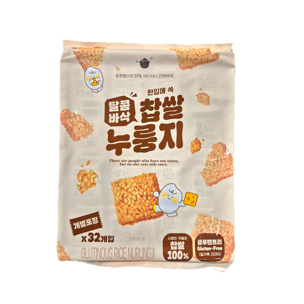 달콤바삭 찹쌀 누룽지, 920g, 1개 11,990원