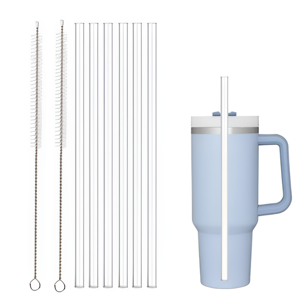 WAP 내열 스탠리 스타벅스 887ml 1.18L 텀블러 호환 트라이탄 빨대 6p+세척솔 2p 5,310원