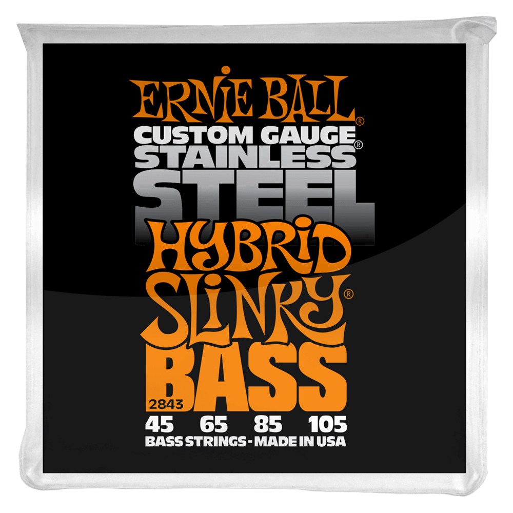 Ernieball 어니볼 STAINLESS HYBRID SLINKY 2843 베이스기타줄 (045-105) 39,000원