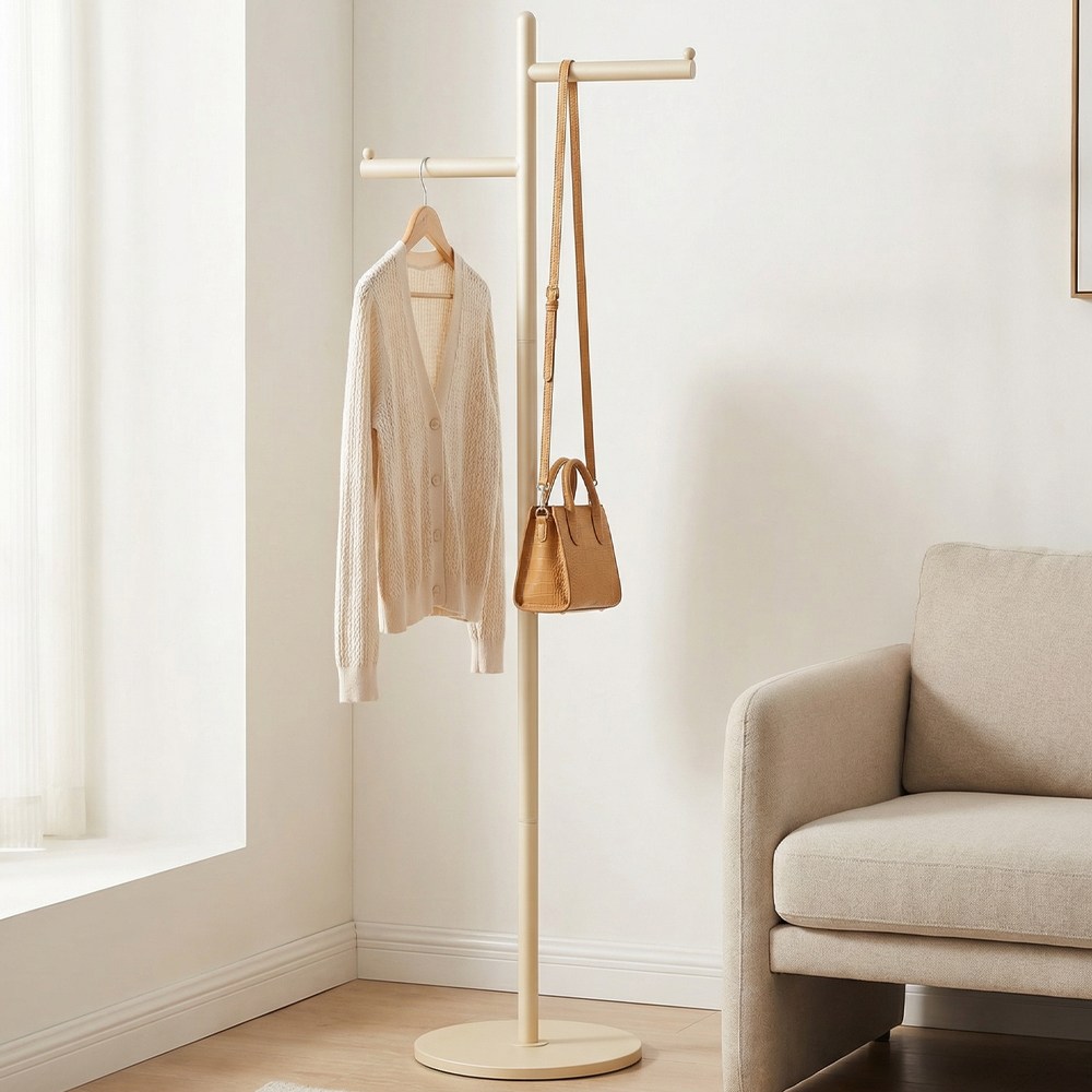 AIpina T자형 스탠드 행거 대리석 튼튼한 철재 스탠드 옷걸이 행거 21,900원