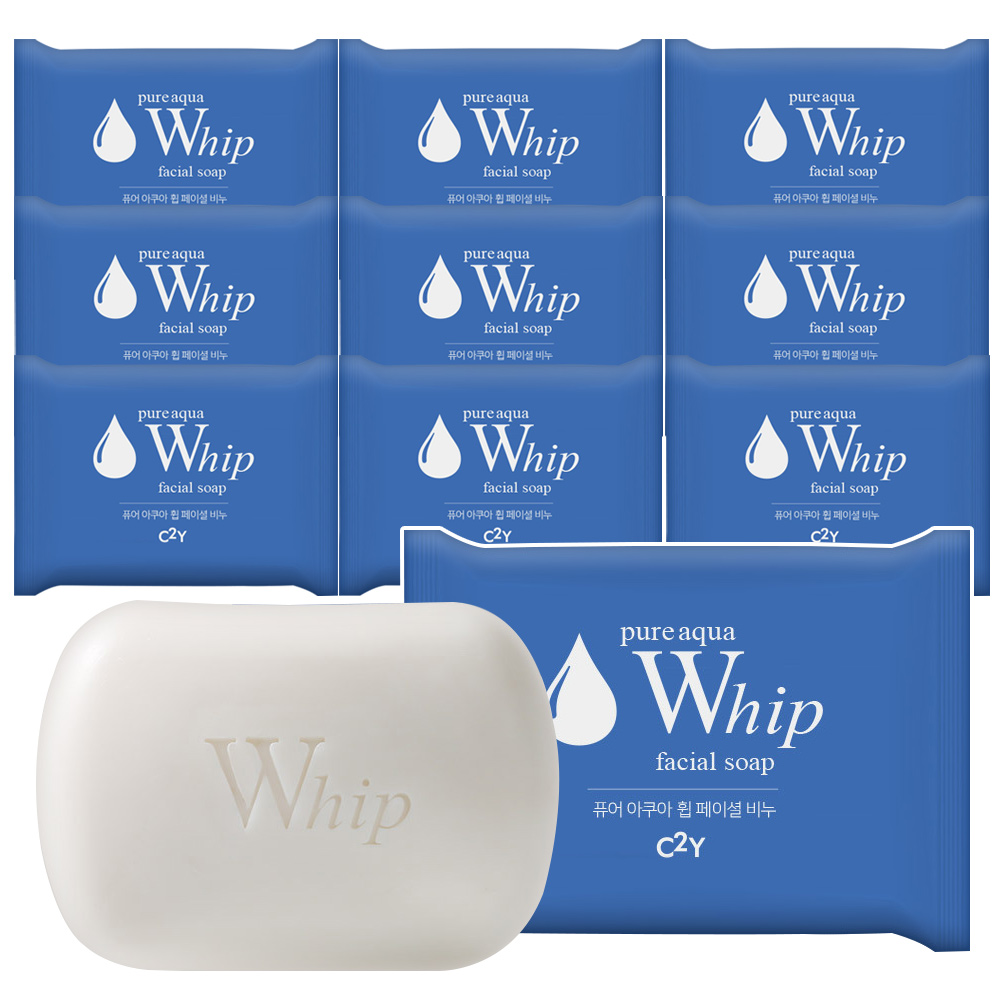 100g x 10개 아쿠아 세안 비누 세수 클렌징, 100g, 10개입, 현재가 12,290원