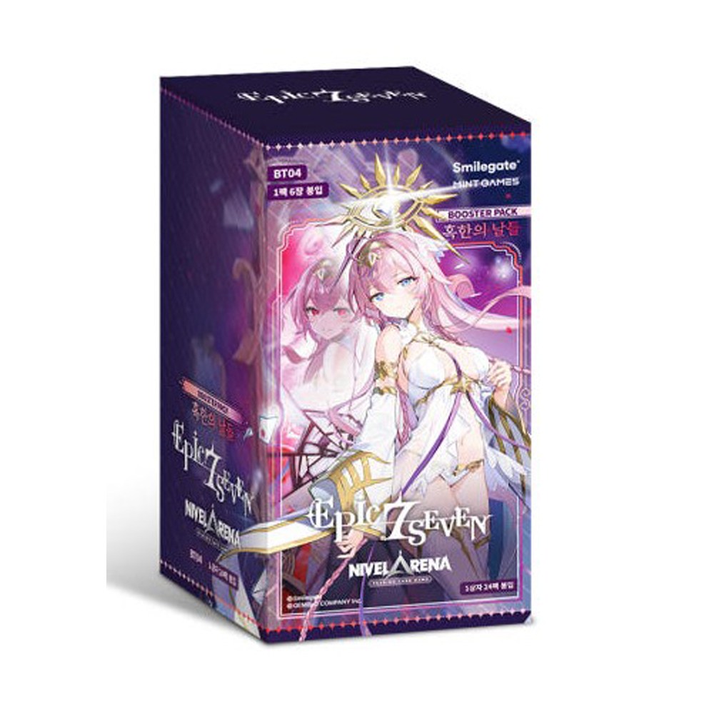 니케 카드 부스터 팩 4탄 흑한의날들 부스터팩 BT04 / 1박스 24팩 36,000원