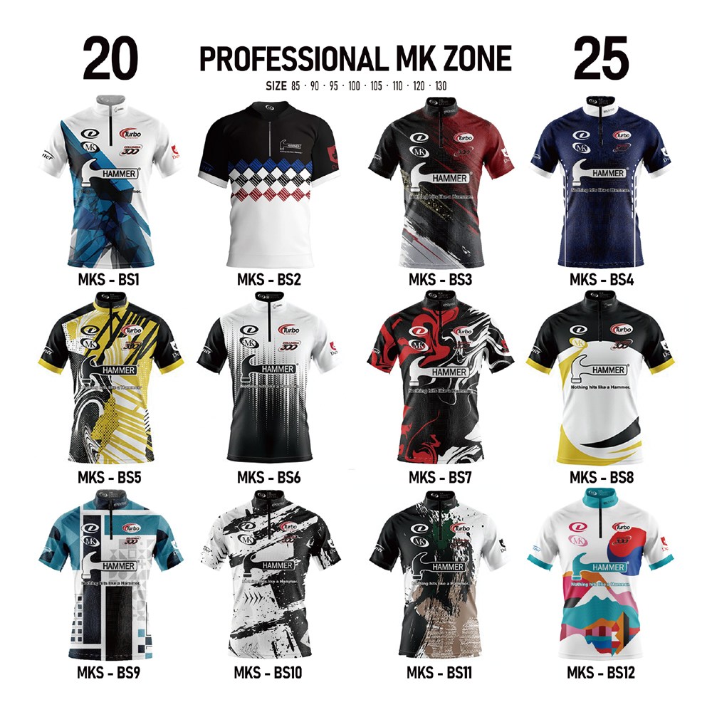 락엔볼 - 2025 뉴 MK 햄머 볼링 전사 티셔츠 45,000원