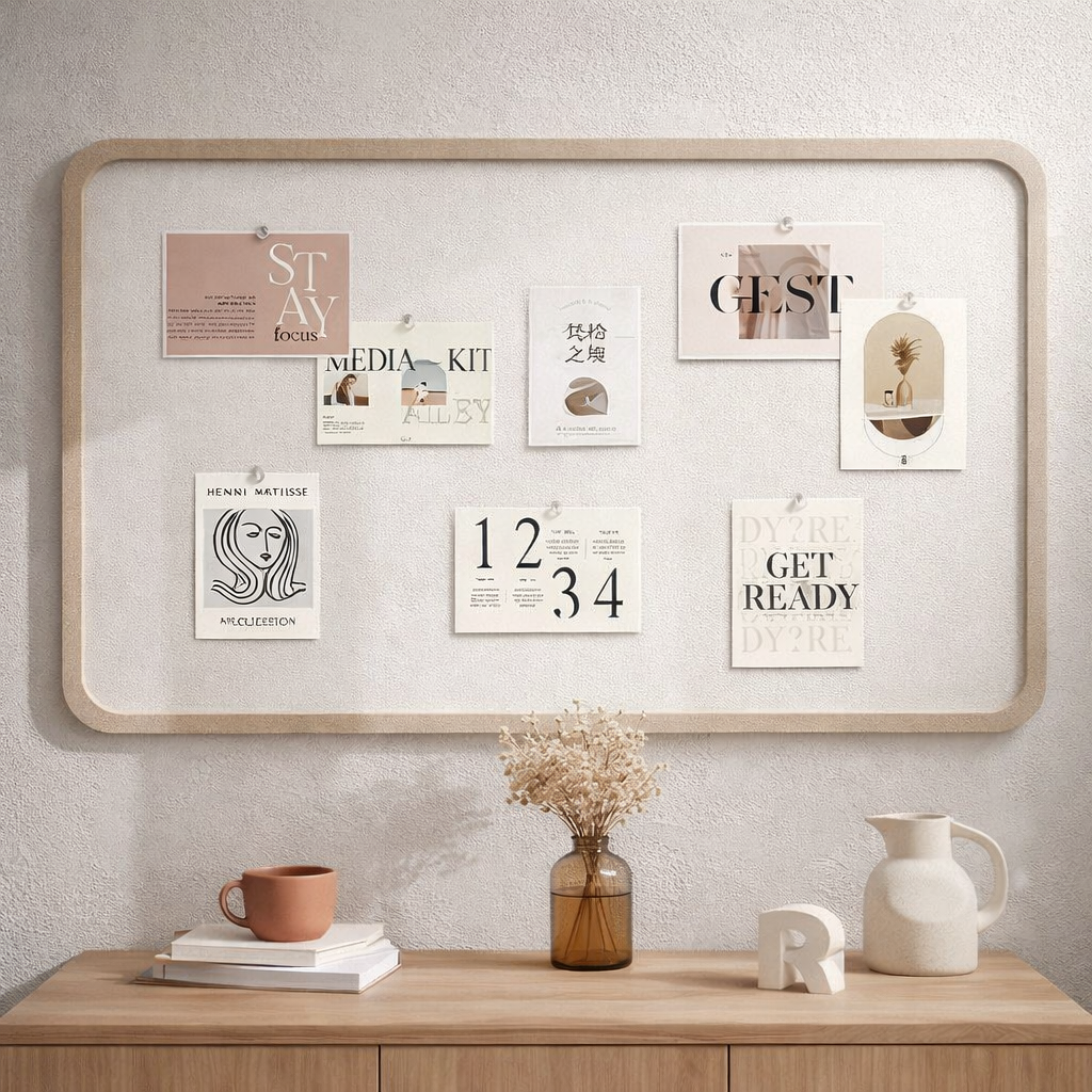 득템스 깔끔하게 붙는 무타공 부착식 대형 펠트보드, 폴리에스터 펠트 18,700원