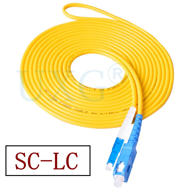 UPC SC - LC ST FC 광섬유 패치 코드 점퍼 케이블 SM 단순 단일 모드 광 네트워크용 3m 5m 10m 20m 11,200원