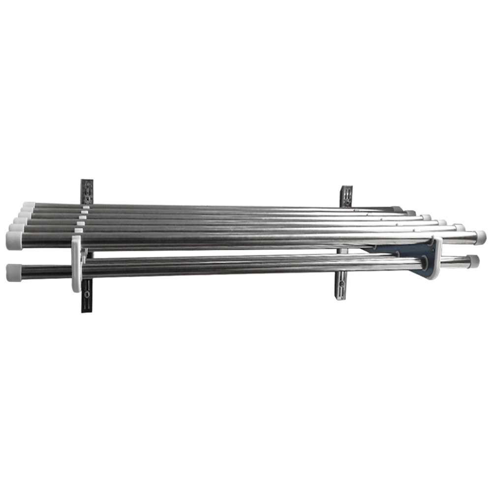 시스템 선반 베란다 수납 1단 세탁실 벽걸이 원목 스텐 벽선반, 파이프 33,730원