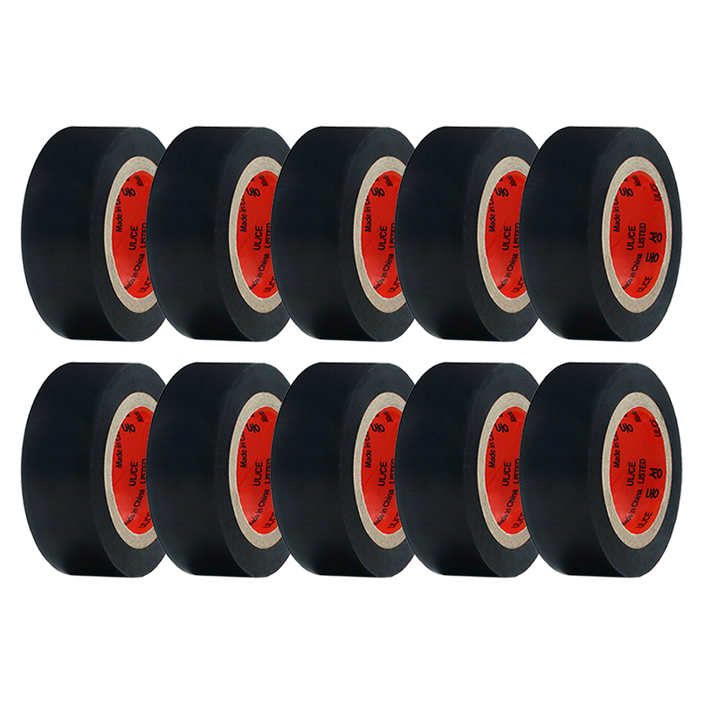 [당일배송] 전기테이프 절연테이프 20mm X 9M(10개입) 검정, 1개 4,450원